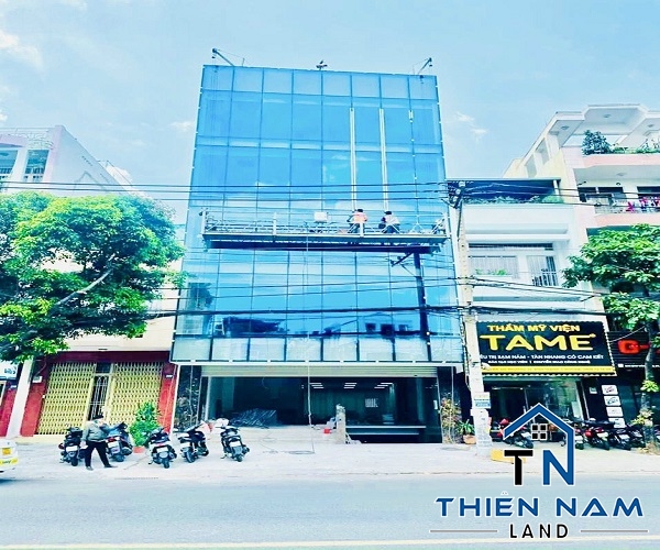 Cho thuê Toà Nhà Mặt Tiền đường Chu Văn An, Phường 12, Quận Bình Thạnh, Diện tích 8m x 27m