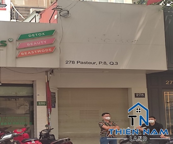 Cho thuê Mặt bằng MT đường Paster, Phường 8, Quận 3 - 35 triệu