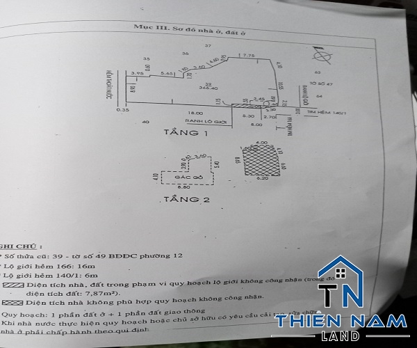 Cho Thuê Lô đất MT hẻm xe tải Trường Chinh P.12, Q.Tân Bình