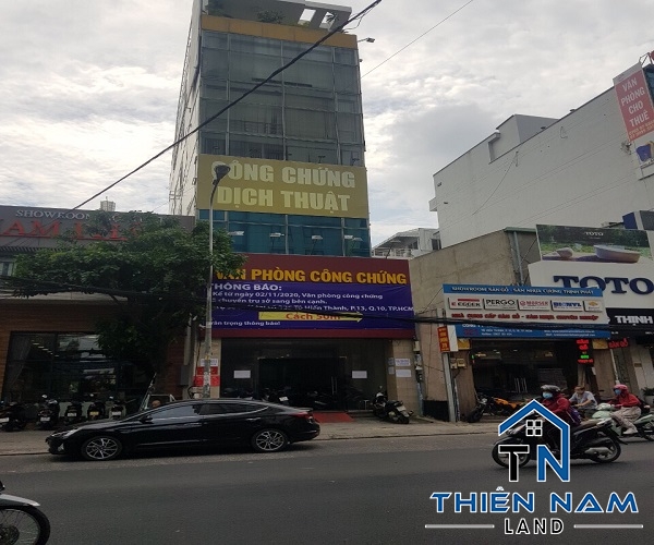 Cho thuê nhà mặt tiền đường Tô Hiến Thành, Phường 13, Quận 10