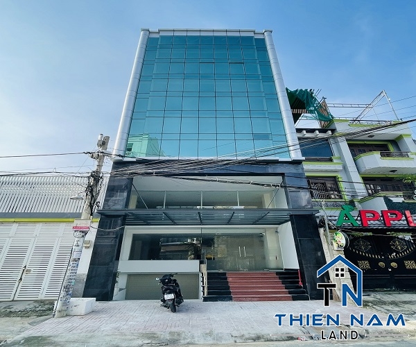 Cho thuê Tòa nhà đường Nguyễn Gia Trí, phường 25, Quận Bình Thạnh, diện tích: 7.5m x 16m,