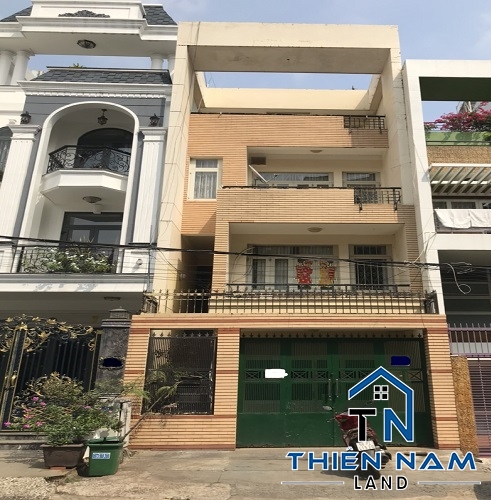 ChoThuê Nhà hẻm xe tải 5x20m, 4 lầu Huỳnh Lan Khanh, Q.Tân Bình