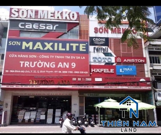 Cho thuê nhà MT đường ĐInh Bộ Lĩnh, Quận Bình Thạnh  -  Giá 160 Triệu 