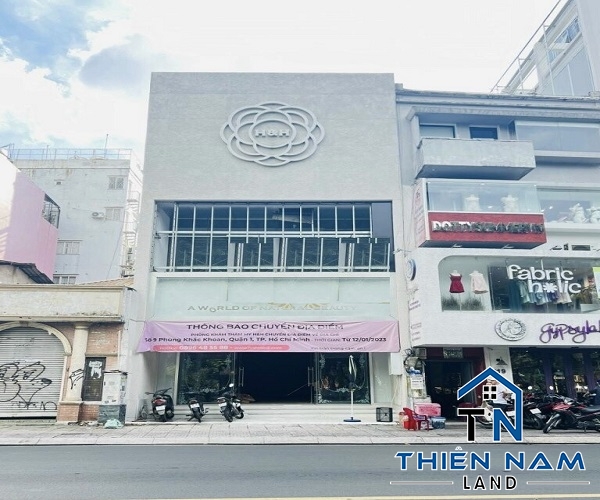 Cho thuê MẶT TIỀN đường Hai Bà Trưng, Phường 6, Quận 3 gần góc Điện Biên Phủ. Diện tích 7,3 x 24m
