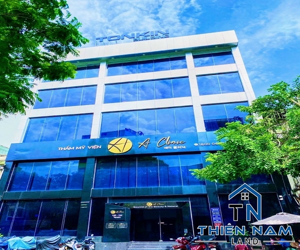 Cho thuê tòa nhà Mặt Tiền đường YerSin, phường Bến Thành, Quận 1, Diện tích: 16m x 19m