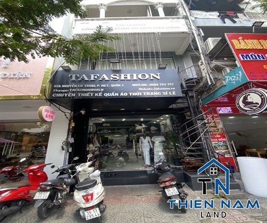 Cho thuê nhà MT NGuyễn Cư Trinh, Quận 1 - Giá 66 TRiệu 