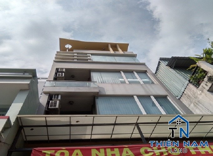 Cho Thuê mặt tiền nguyên Hồng Hà 5x28m, 1 trệt 5 lầu P.2 Tân Bình