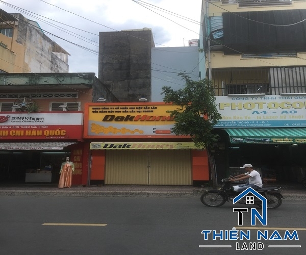 Cho thuê Mặt bằng Quận 3,Mặt bằng đường Nguyễn Thông,Phường 9,Quận 3