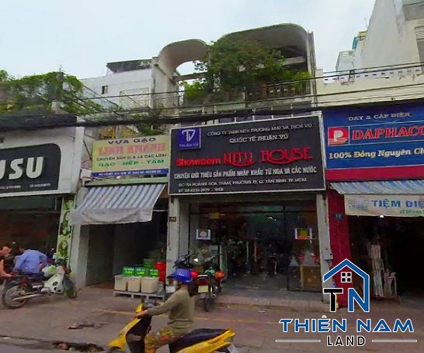 Cho Thuê mặt tiền Hoàng Hoa Thám 8x35m,1 trệt 2 lầu Q.Tân Bình