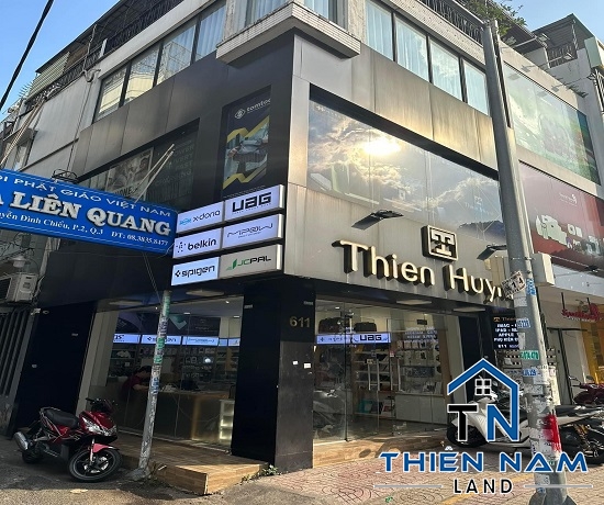Cho thuê nhà Góc 2 MT Đường Nguyễn Đình Chiểu, Phường 2, Quận 3 -  Giá: 40 triệu