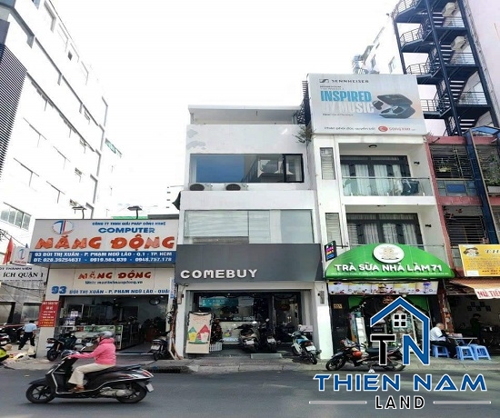 Cho thuê nhà MT đường Bùi Thị  Xuân, Quận 1 -  Giá 3.500$