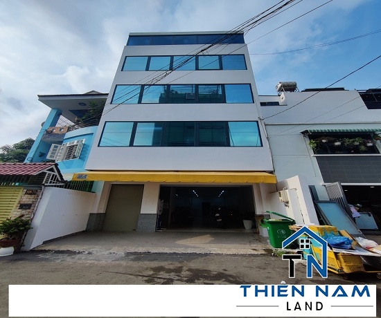 Cho thuê Tòa Nhà Văn Phòng đường Nguyễn Văn Thương, P25, Quận Bình Thạnh - Giá 77 Triệu 