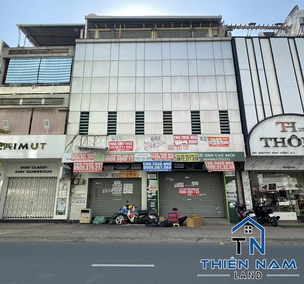 Cho thuê nhà mặt tiền Nguyễn Đình Chiểu quận 3 
