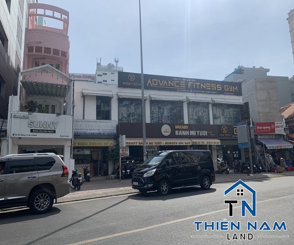 Cho thuê nhà mặt tiền đường Kỳ Đồng, Quận 3, Diện tích: 20m x 15m