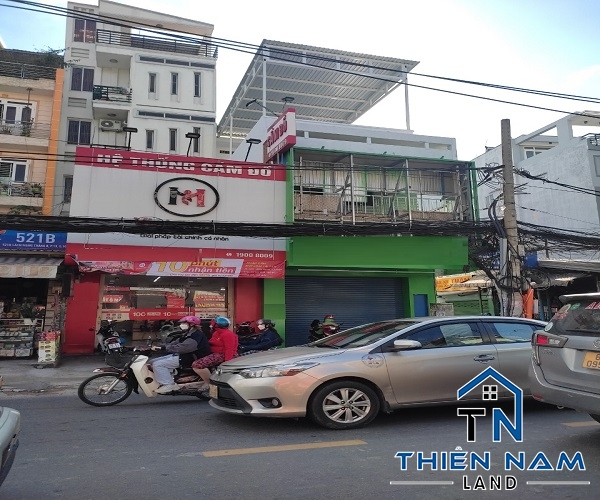 Cho thuê nhà  Góc 2 mặt tiền đường Cách Mạng Tháng 8, phường 13 Quận 10, chỉ 50 triệu