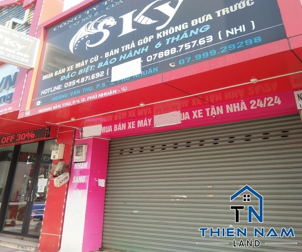 Cho thuê mặt tiền kinh doanh 4x22m Hoàng Văn Thụ, Q.Phú Nhuận