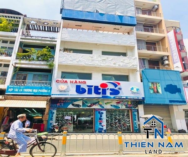 Cho thuê nhà đường Hai Bà Trưng,Phường 8,Quận 3