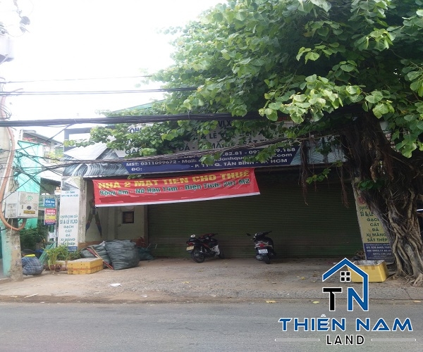 Cho thuê Mặt bằng Căn góc 2 mặt tiền kinh doanh 8x25m Q.Tân Bình
