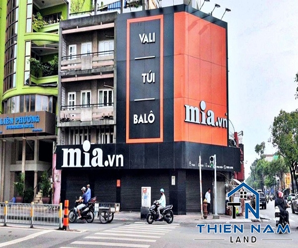 Cho thuê Mặt bằng Góc 2 MT đường Võ Thị Sáu và Hai Bà Trưng,Phường 6,Quận 3