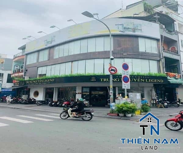 Cho thuê nhà Góc 2 MT đường Bùi Viện - Đỗ Quang Đẫu,Phường Phạm Ngũ Lão,Quận 1