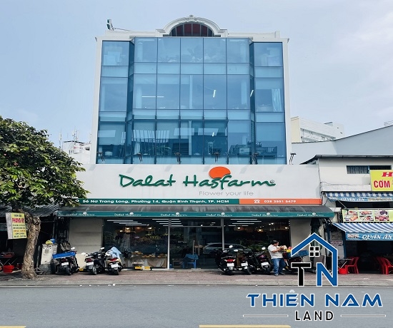 Cho thuê Tòa Nhà Nơ Trang Long, P14, Quận Bình Thạnh -  Giá 150 triệu