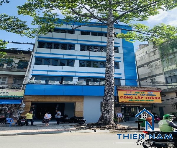 Cho thuê tòa nhà mặt tiền  Trần Quang Khải, Tân Định, Quận 1, nở hậu 8.5m
