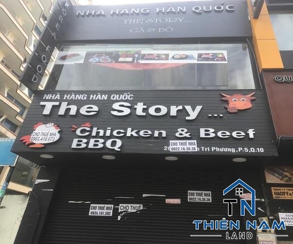 Cho thuê Mặt bằng MT đường Nguyễn Tri Phương, Phường 5, Quận 10