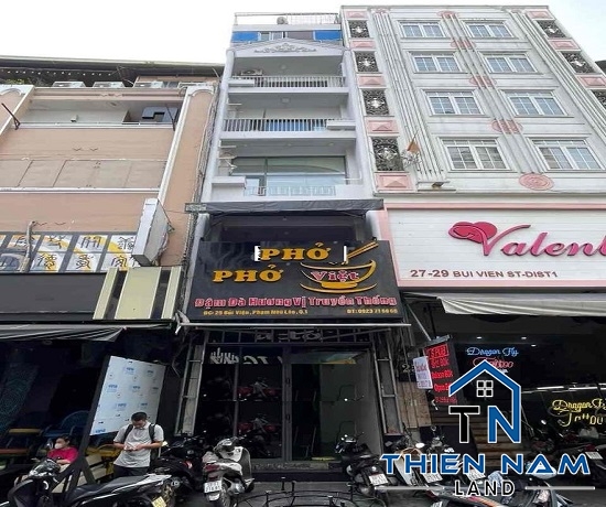 Cho thuê nhà MT Bùi Viện, Phạm Ngũ Lão, Quận 1 - Giá 90 Triệu 