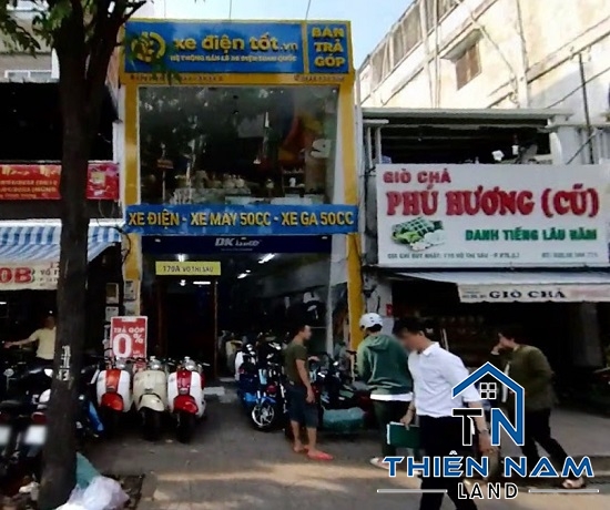 Cho thuê nhà MT đường Võ Thị Sáu, P Võ Thị Sáu, Quận 3 -  Giá 55 Triệu 