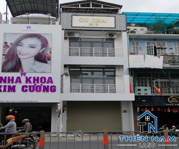 Cho thuê nhà mặt tiền đường Hoàng Văn Thụ, phường 9, quận Phú Nhuận